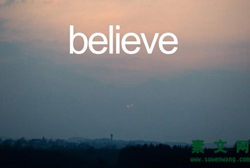 believe