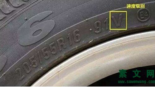 汽車輪胎側面標識