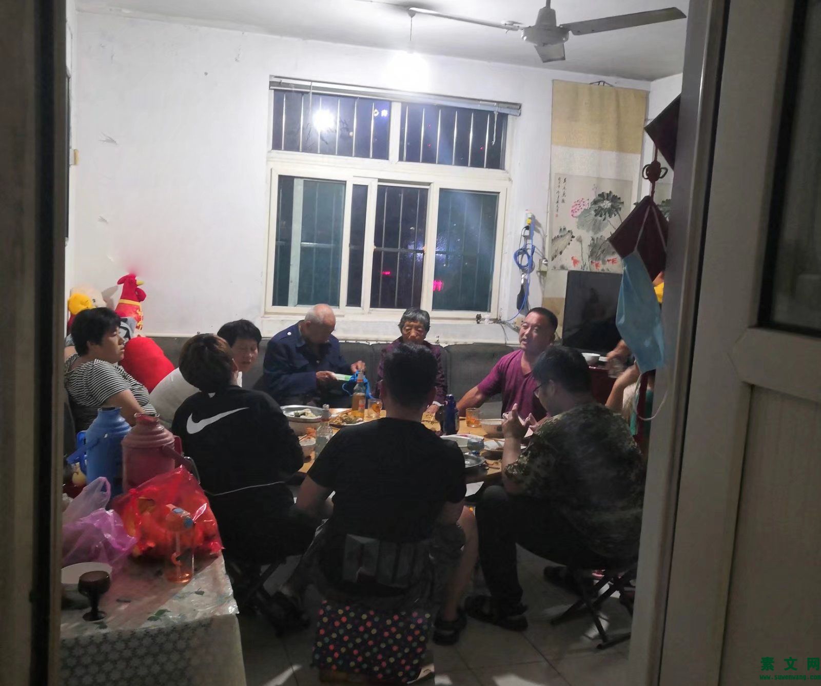 親人相聚的句子感言